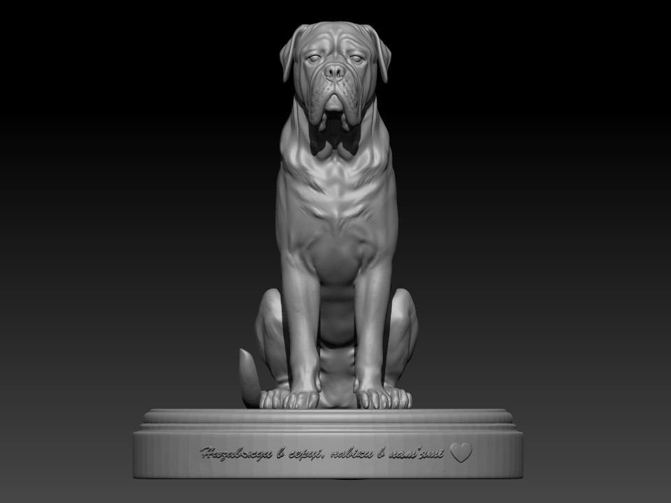 Реалістична 3D-модель — собака